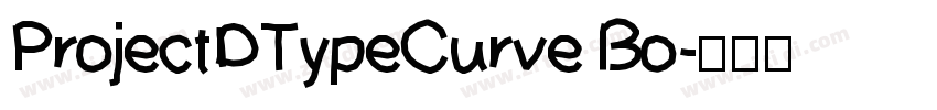 ProjectDTypeCurve Bo字体转换